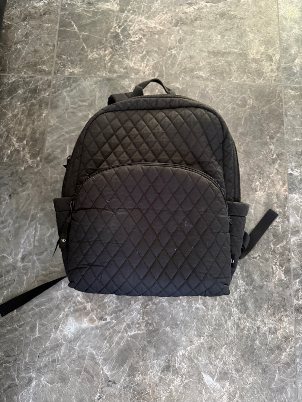 Vera Bradley Quilted Black Men's Backpack